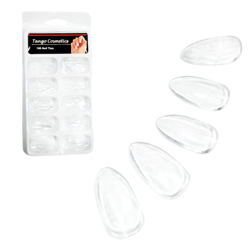 Set de 100 tips de uñas Tango Cosmetics surtidos