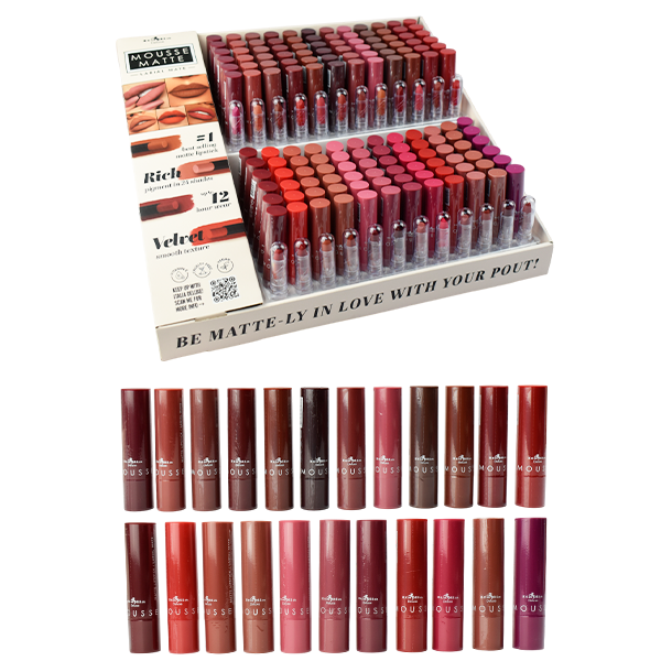 Labial mousse Matte - Italia Deluxe