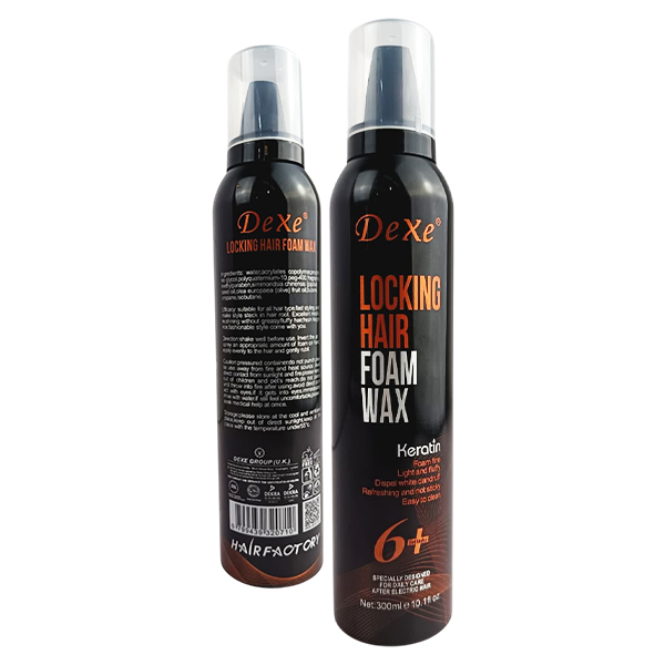 Espuma para Cabello con alta fijación de DEXE de 300 ml.