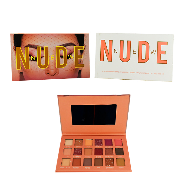 Sombras para ojos 18 colores  caja blanca- NUDE NEW