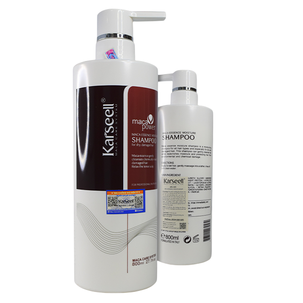 Shampoo hidratante para cabello dañado 800ml - Karseell