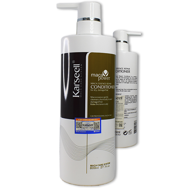 Acondicionador con esencia de macadamia para cabello seco y dañado - Karseell