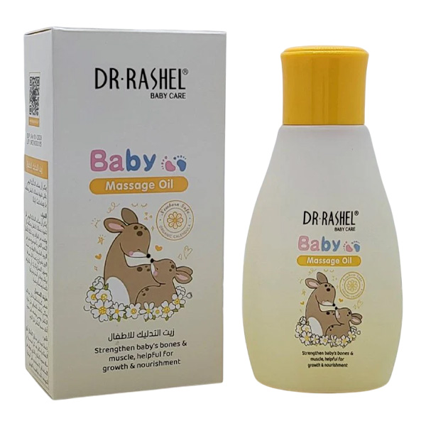 Aceite de masaje para bebés Dr. Rashel 100 ml