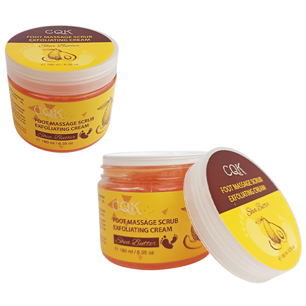 Mascarilla Exfoliante Para Pies De Aguacate De Cqk 180Ml