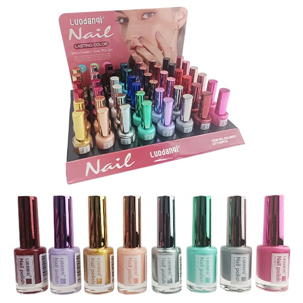 Esmalte para uñas Lastin Color tonos sutirdos de Luodanqi