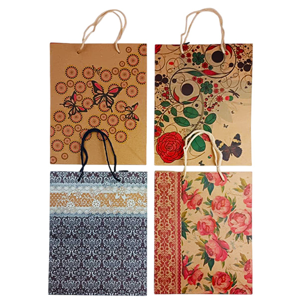 Bolsa de regalo de papel kraft B
