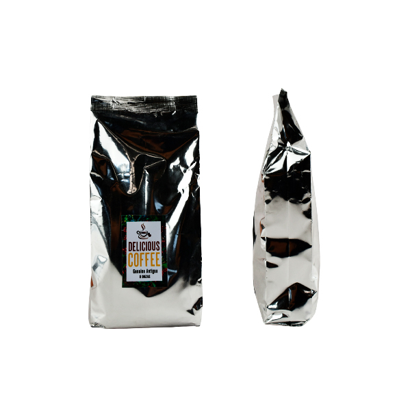 Delicious Coffee Genuino Antigua 8Onz Empaque Plateado
