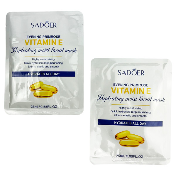 Mascarilla facial hidratante con vitamina E - Sadoer