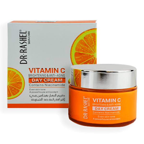 Crema antienvejecimiento para día con extracto de vitamina C - DR RASHEL