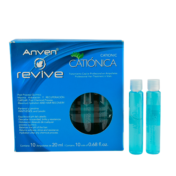 Ampolla catiónica enriquecida con Panthenol - Anven