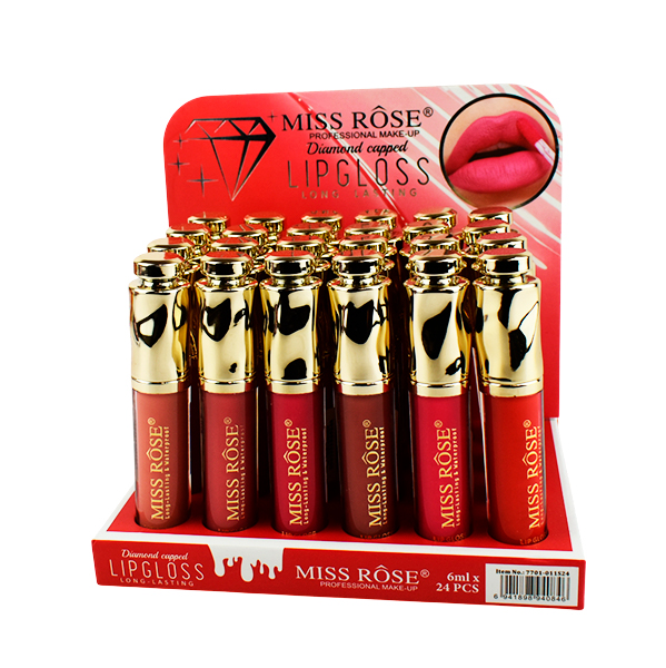 Brillo labial diamond capped - Miss Rose