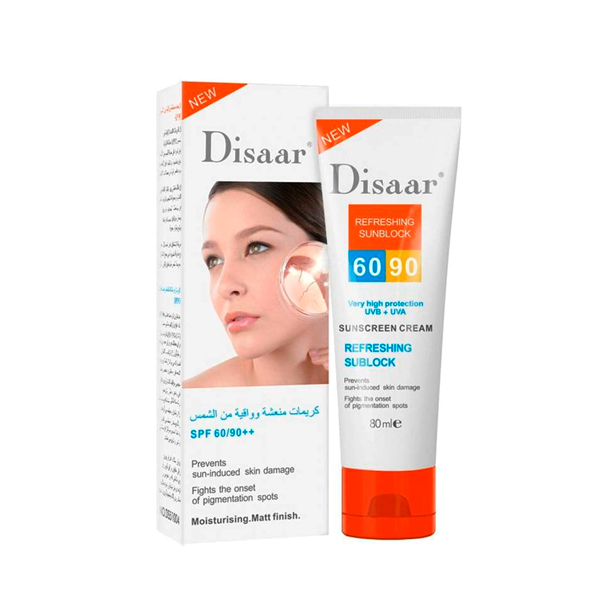 Protector solar refrescante 60/90 UVB + UVA - Disaar