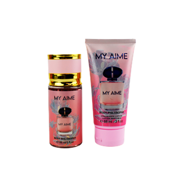 Dúo de perfume y crema my aime - Body Philoshopy