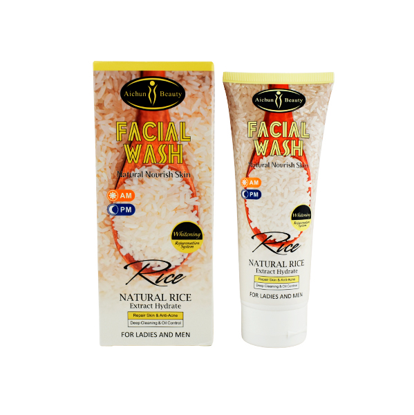 Limpiador facial con extracto de arroz - Aichun Beauty
