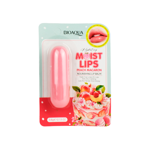 Bálsamo labial con peach macaron - Bioaqua