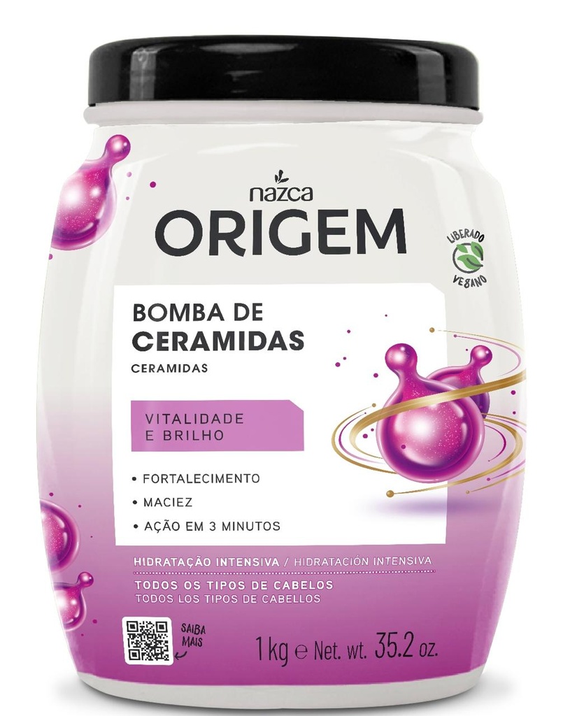 Tratamiento capilar de bomba de ceramidas