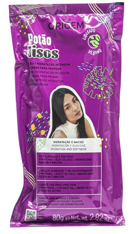 Crema para peinar en sobre potao lisos - Nazca