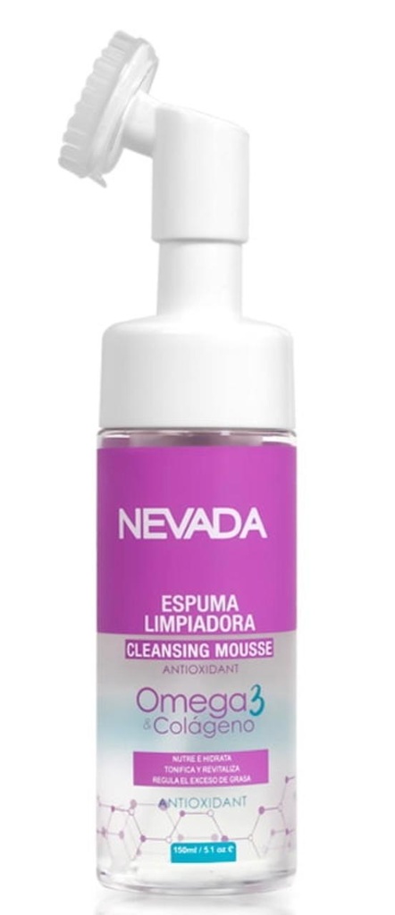 Espuma limpiadora facial con caviar  y colágeno - Nevada