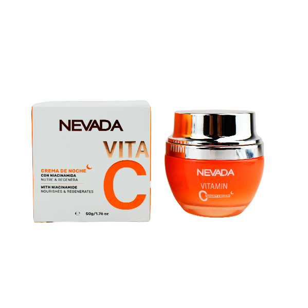 Crema facial de noche con vitamina c - Nevada