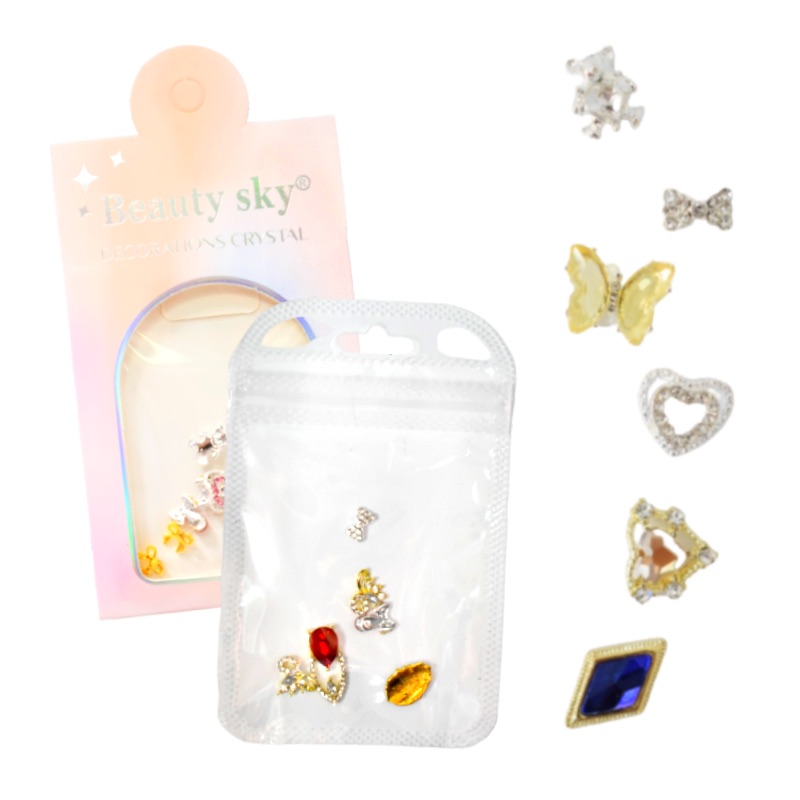 Decoración Para uñas beauty sky de cristal