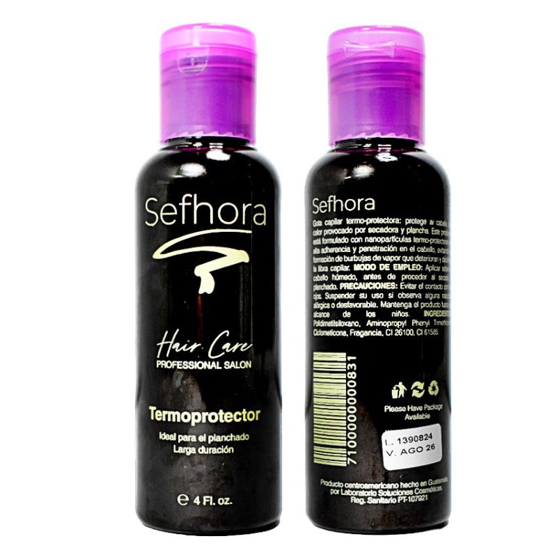 Termoprotector para planchado - Sefhora