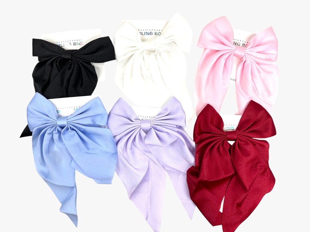 Ganchos para el cabello con diseño de moño