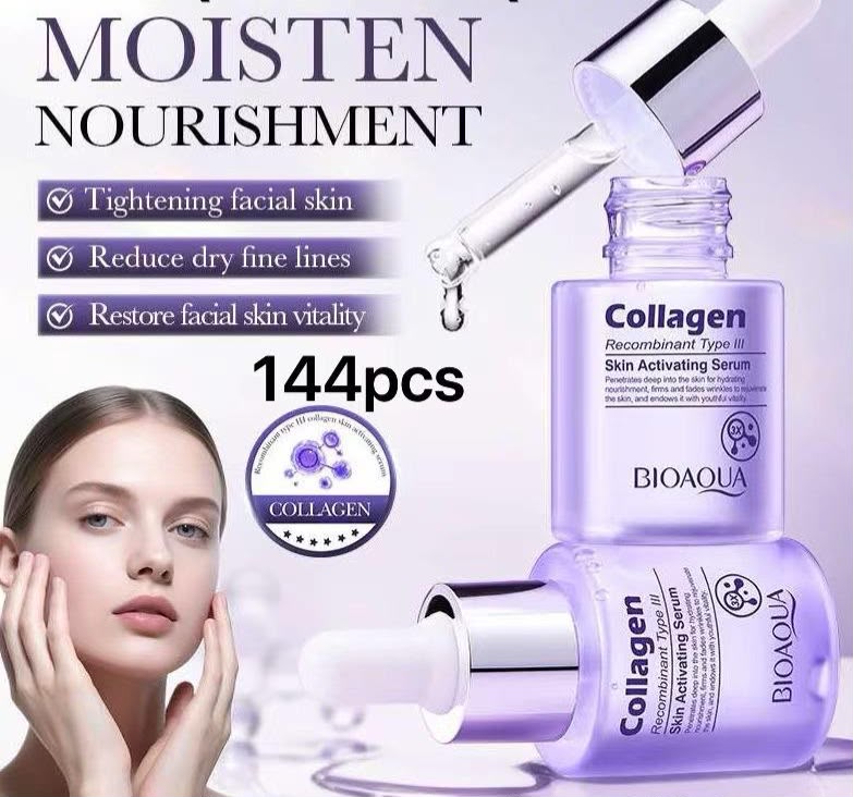 Suero facial con extracto de colágeno -  Bioaqua