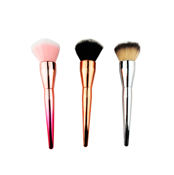 Brocha para maquillaje en colores surtidos