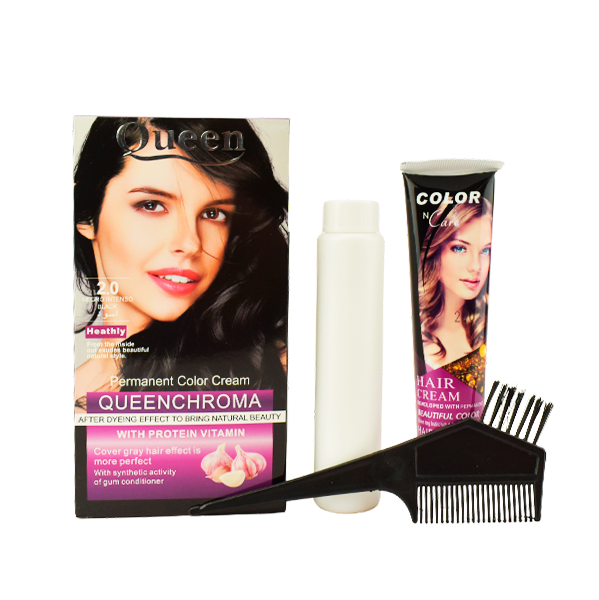 Tinte para el cabello color 2.0 negro intenso - Queen