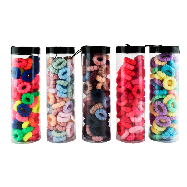 Set de colas para el cabello en colores surtidos