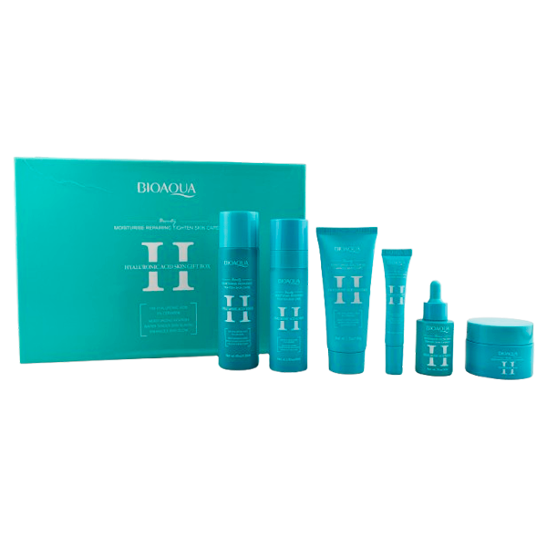 Set de cuidado facial con extracto de ácido hilorónico - Bioaqua