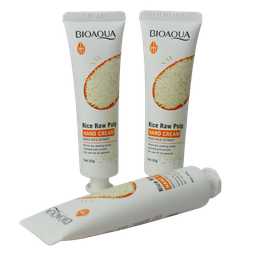 [6942349715280] Crema Para Manos De Arroz De 30G - Bioaqua