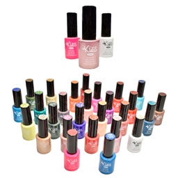 [ESKISS0A] Esmaltes para uñas gelish marca kiss surtidos