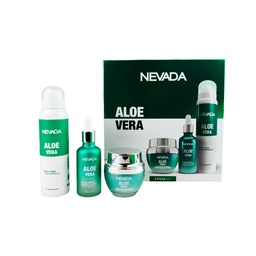 [847610048455] Set de skin care de 3 piezas con extracto de aloe vera - Nevada